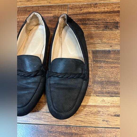 Drew Black Faux Leather Work Slip On Loafers. Size 9.5. - Picture 3 of 7